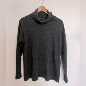 Eileen Fisher Grey Turtle Neck Sweater